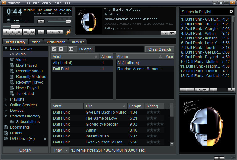Winamp 5.9 RC1