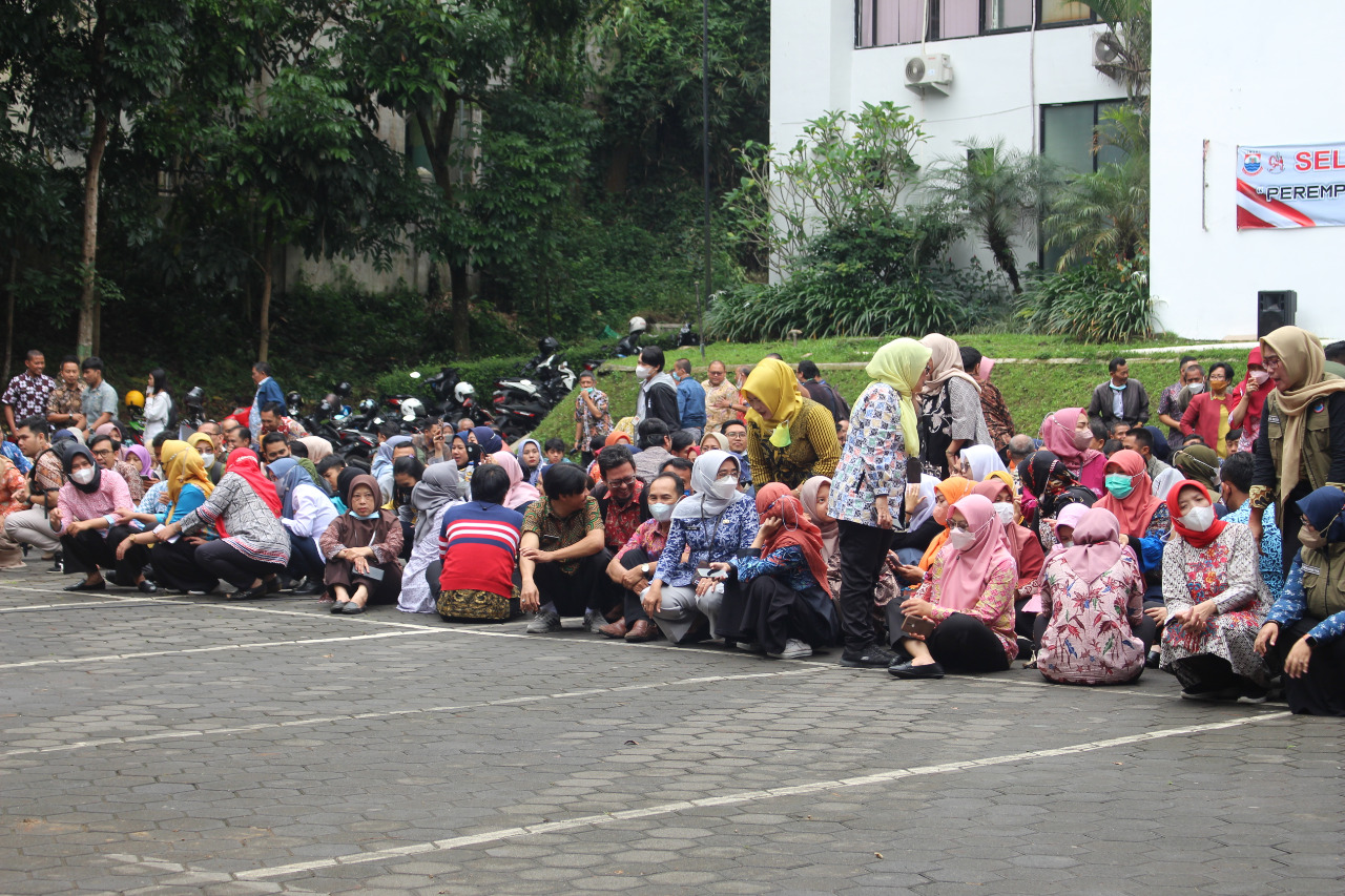 BPDB Kota Cimahi Sukses Menggelar Simulasi di Area Pemkot Cimahi 1 Cimahi
