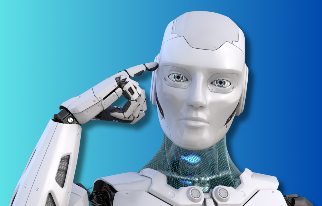 Ilustrasi Robot Pengembangan AI