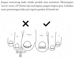 Tips lain saat memotong kuku