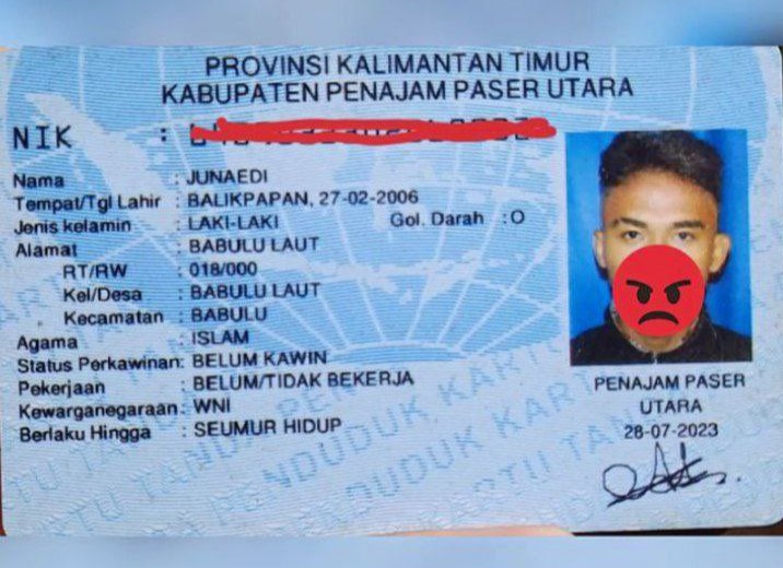 Pelaku Pembunuhan di Penajam Paser Utara (PPU) Kalimantan Timur (Kaltim)