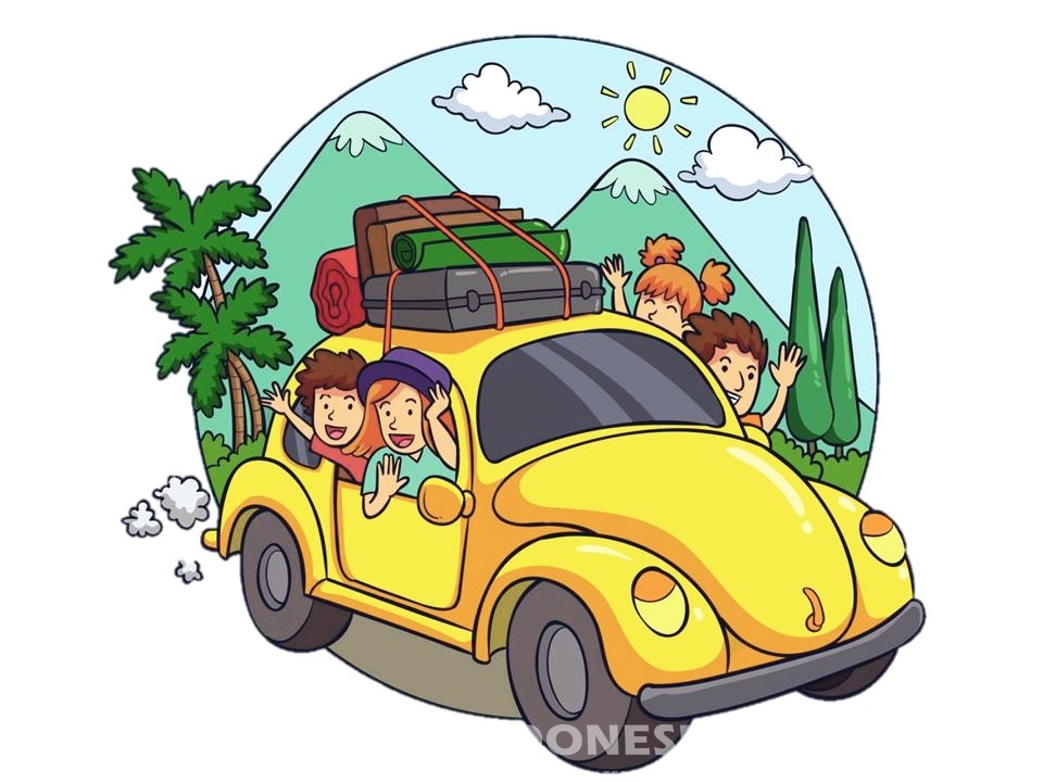 Ilustrasi Liburan Keluarga