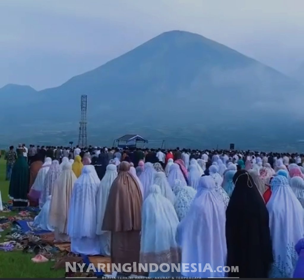 Dusun Garung Wonosobo, Antara Kemegahan Alam dan Ketenangan Suasana Eksklusif Shalat Idul Fitri 2 IMG 20240410 214353