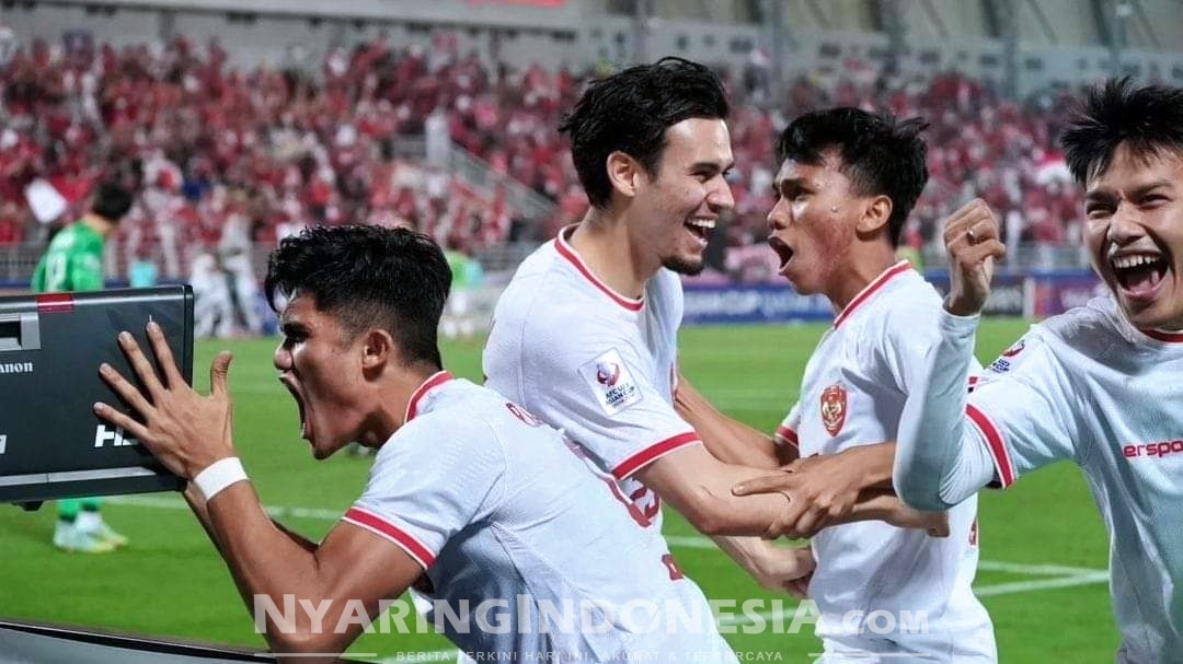 Selebrasi Perayaan Kemenangan Timnas Indonesia U-23