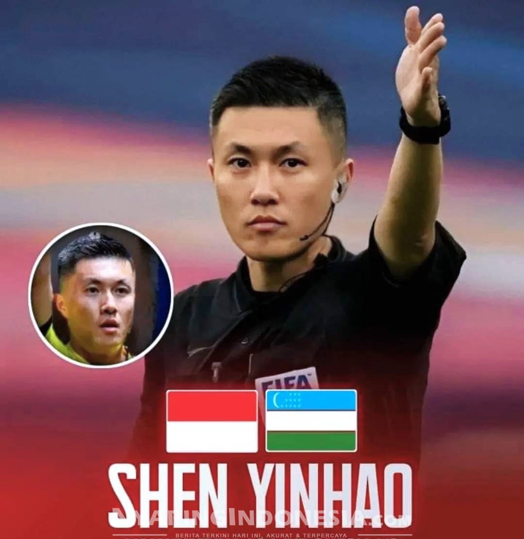 Shen Yinhao wasit utama dari China