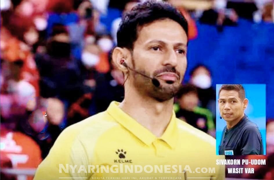 Wasit Al Shamrani dari Arab Saudi dan Asisten VAR asal Thailand Buat Pu-Udom