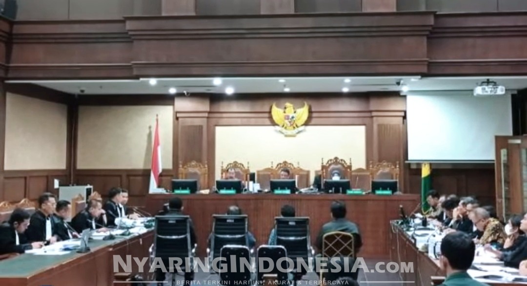 Persidangan kasus dugaan korupsi yang melibatkan SYL di Kementerian Pertanian
