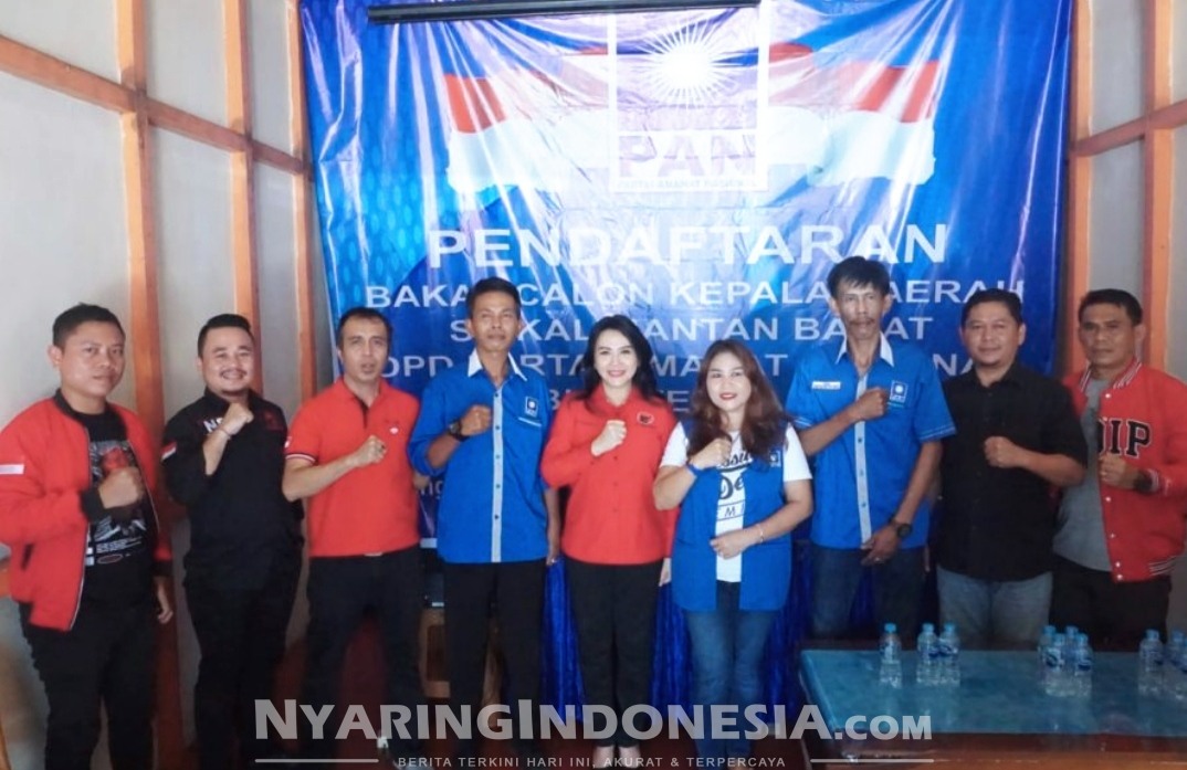 Karolin Margret Natasa, figur utama yang menjadi bakal calon Bupati Landak periode 2025-2030 (foto: media7)