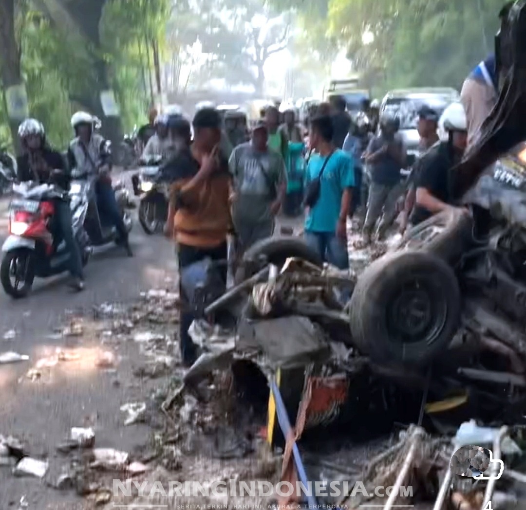 Kecelakaan Beruntun di Citatah Cipatat