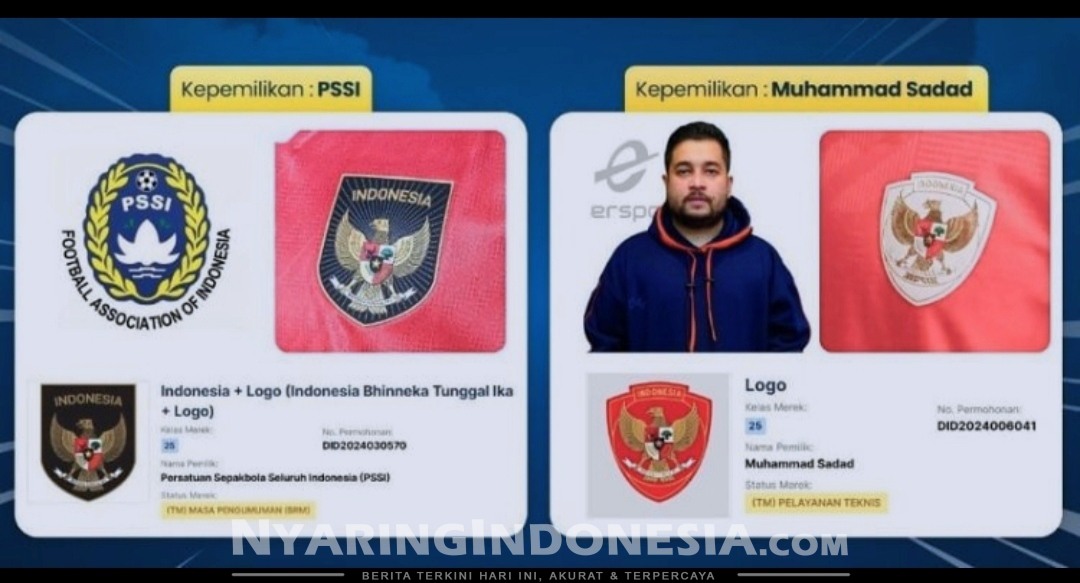 Perdebatan daftar Logo Garuda di Jersey Timnas Indonesia