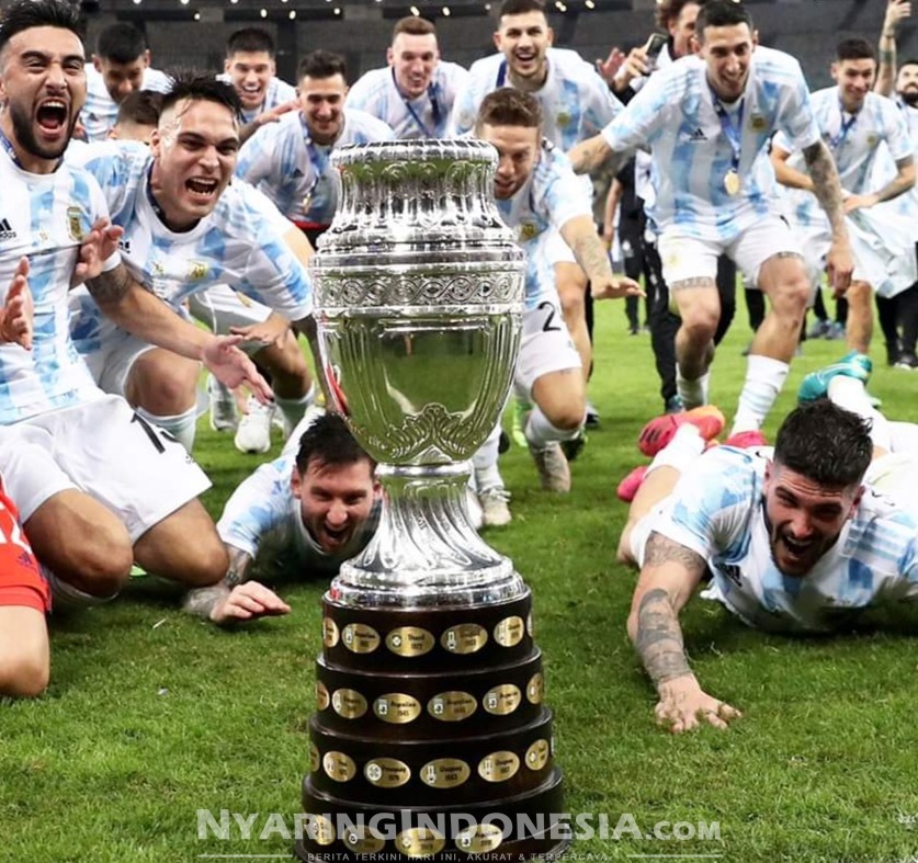 Argentina memasuki Copa America 2024 sebagai juara bertahan dan merupakan salah satu dari tim tersukses
