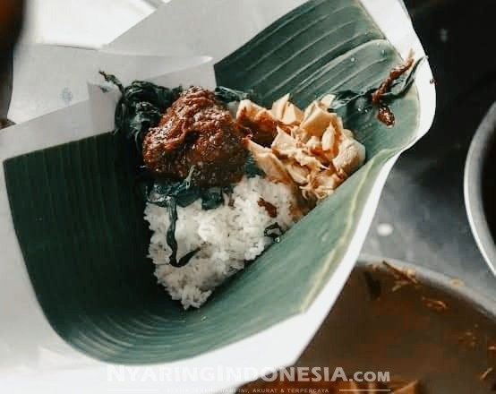 Ilustrasi Nasi Padang Bungkus