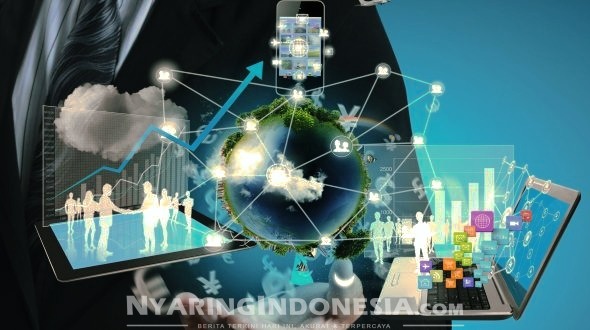Ilustrasi Revolusi Digitalisasi Ekonomi 4.0