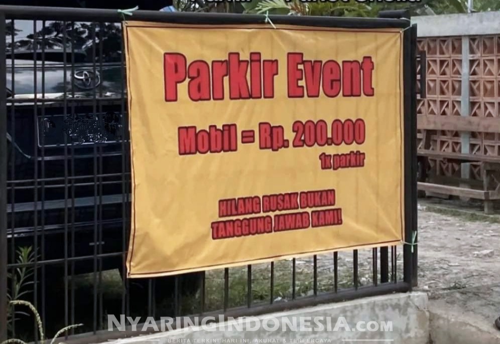 Masalah parkir liar dan tarif yang tidak wajar di acara kemeriahan konser Sheila On 7 yang digelar di Stadion Si Jalak Harupat Bandung (29/9/2024)