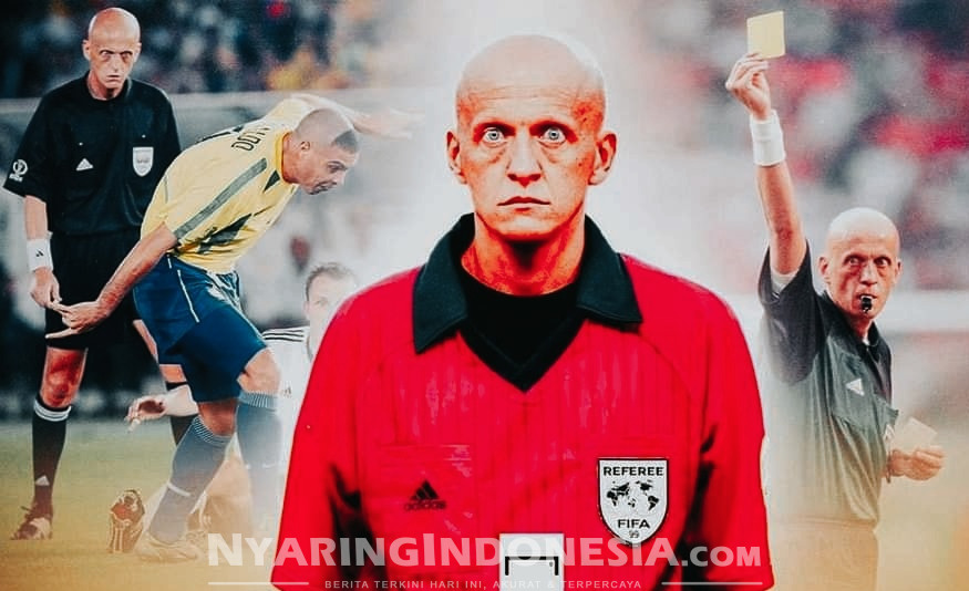 Foto: Wasit legendaris sepak bola dunia Pierluigi Collina