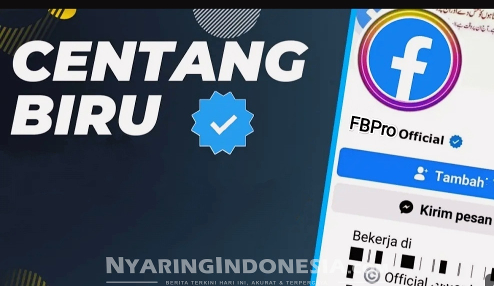 Langkah mengaktifkan fitur centang biru meta Verified di FB Pro
