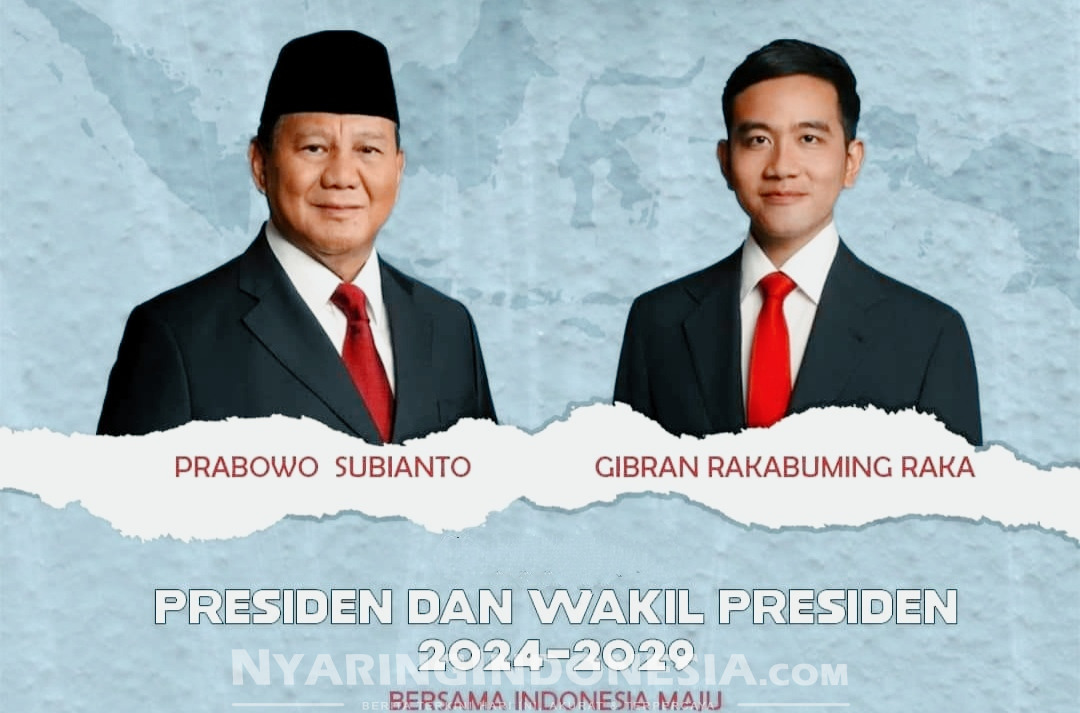 Presiden dan Wakil Presiden Republik Indonesia 2024-2029, Prabowo Subianto dan Gibran Rakabuming Raka
