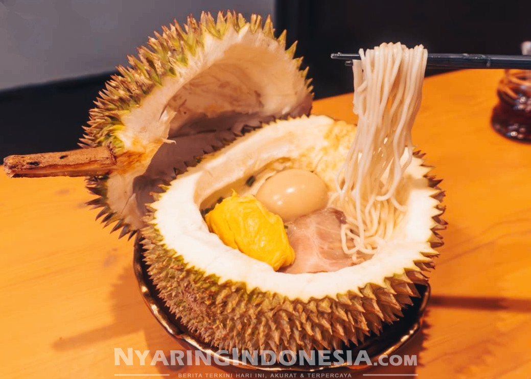 Restoran di Malaysia sajikan Ramen dalam Durian