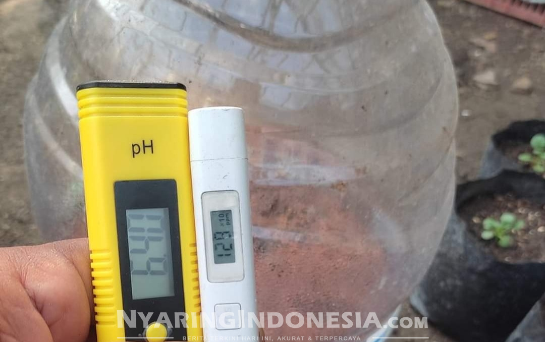 Nilai ukuran kandungan Pupuk Organik Jakaba