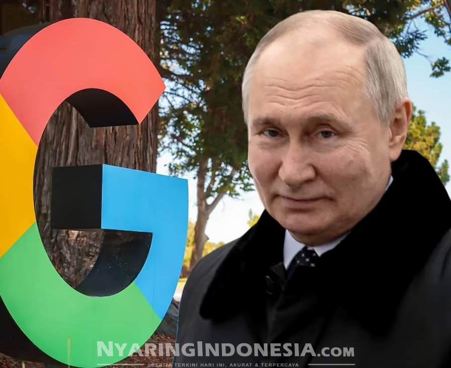 Vladimir Putin denda Google 2,5 Desilion $