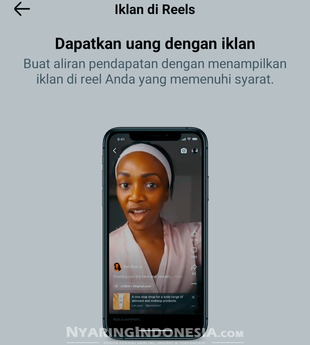 Iklan Reels Facebook Pro (Meta)