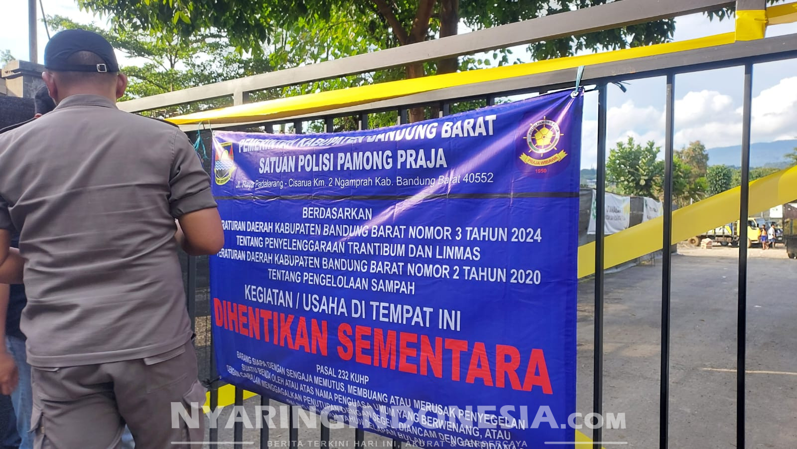 Penyegelan TPS